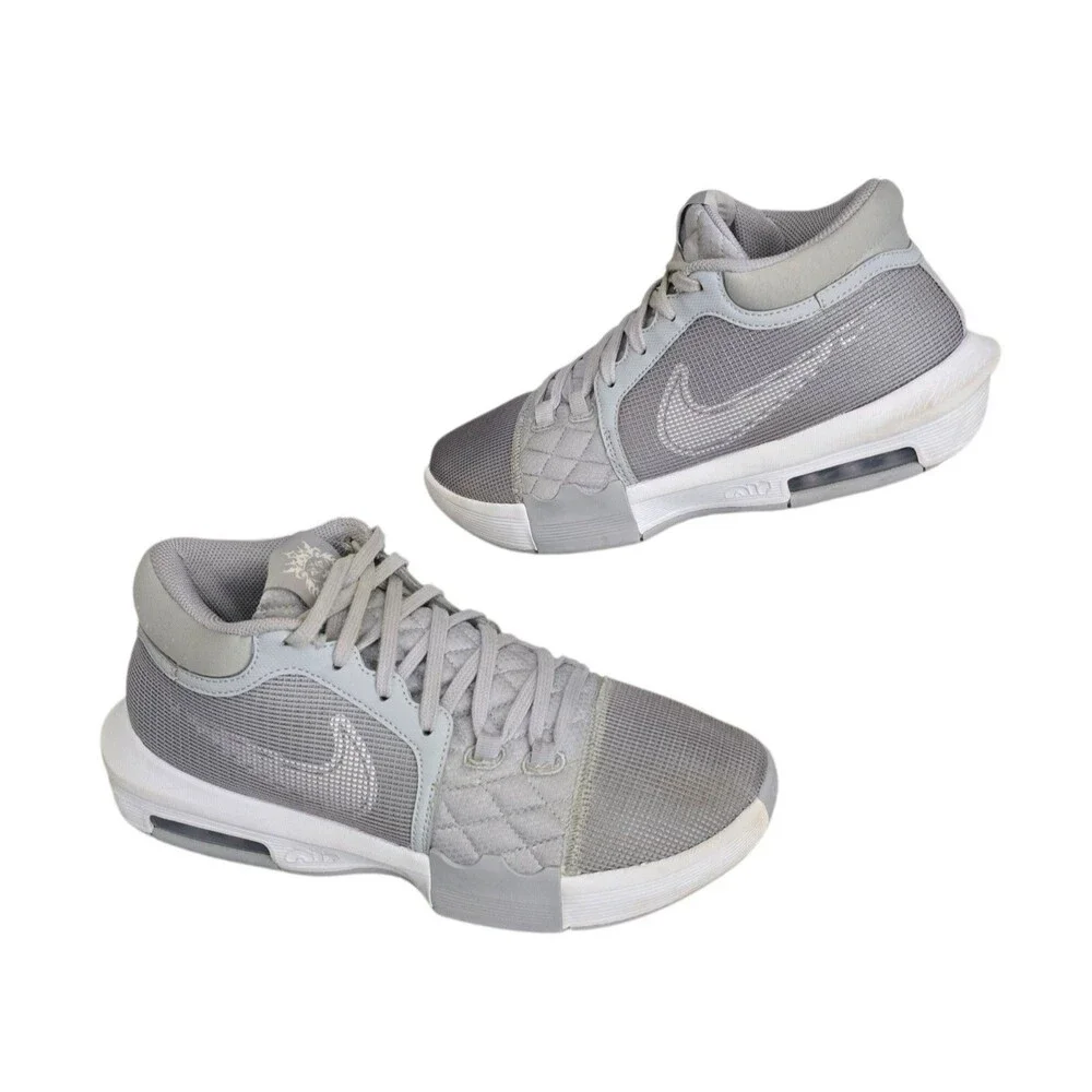 Nike LeBron Witness 8 TB Sneakers Mens Size 10 Shoes Wolf Grey FB9944 001